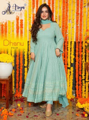 DHANU FENCY PAIR WITH DUPPATTA SET 01 Party Wear gown