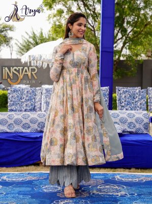 INSTAR HEAVY FENCY PAIR WITH DUPPATTA SET 01 Party Wear gown