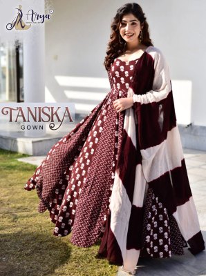 TANISKA HEAVY FENCY GOWN WITH DUPPATTA 01 Party Wear gown