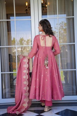 BANDHANI ANARKALI PAIR WITH DUPATTA SET party wear kurtis