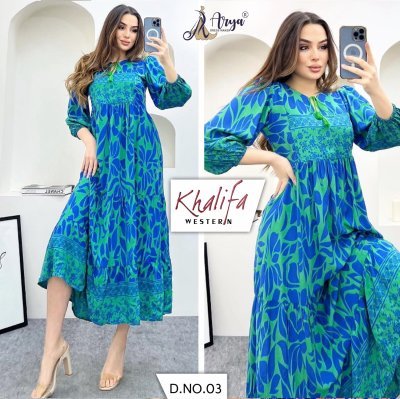 Khalifa Digital Print Western Wear 3