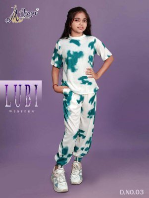 Lubi  kids top and pant western collection 03