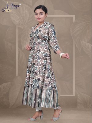 Mahi long kurti weatern wear colelction 01 fancy kurtis