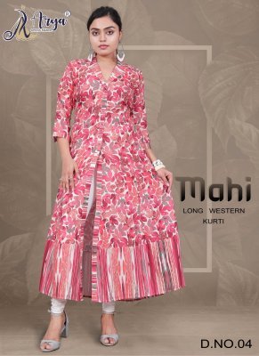 Mahi long kurti western wear collection  04