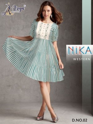 Nika Tunic Mirror thread work Western 02