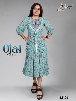 Ojal  fox georgette Western Wear  1  Western Wear