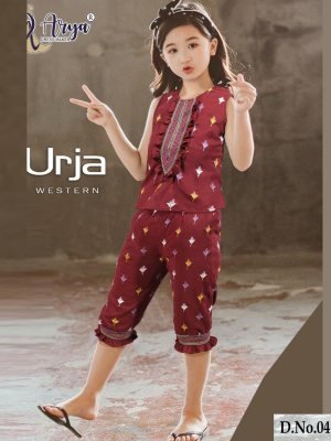 URJA  LYCRA THREAD WORK CHILDREN WESTERN  4