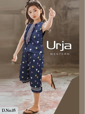 URJA  LYCRA THREAD WORK CHILDREN WESTERN  1 