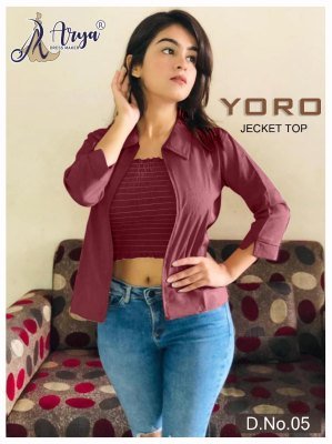 Yoro Jecket Top Important Inner and koti  For Gilrs D5