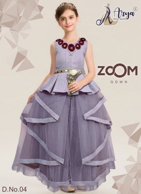 ZOOM SOFTNET HAND WORK CHILDREN GOWN D4