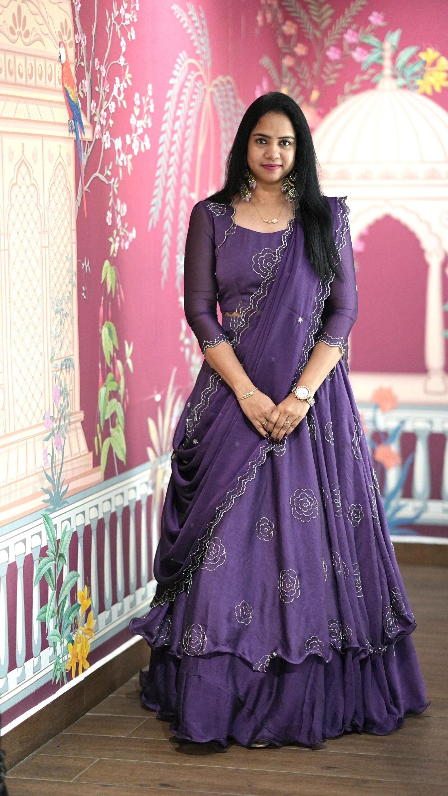 Amaanat-Designer Lehenga Blouse & Dupatta set