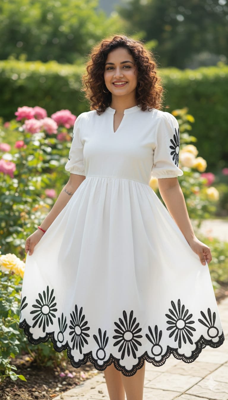 Henna Elegent Midi Western Wear