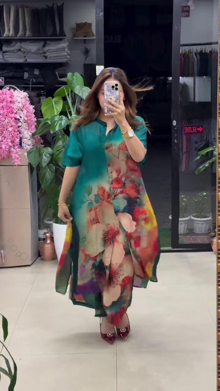 HELLY-LONG SHIRT STYLE DRESS