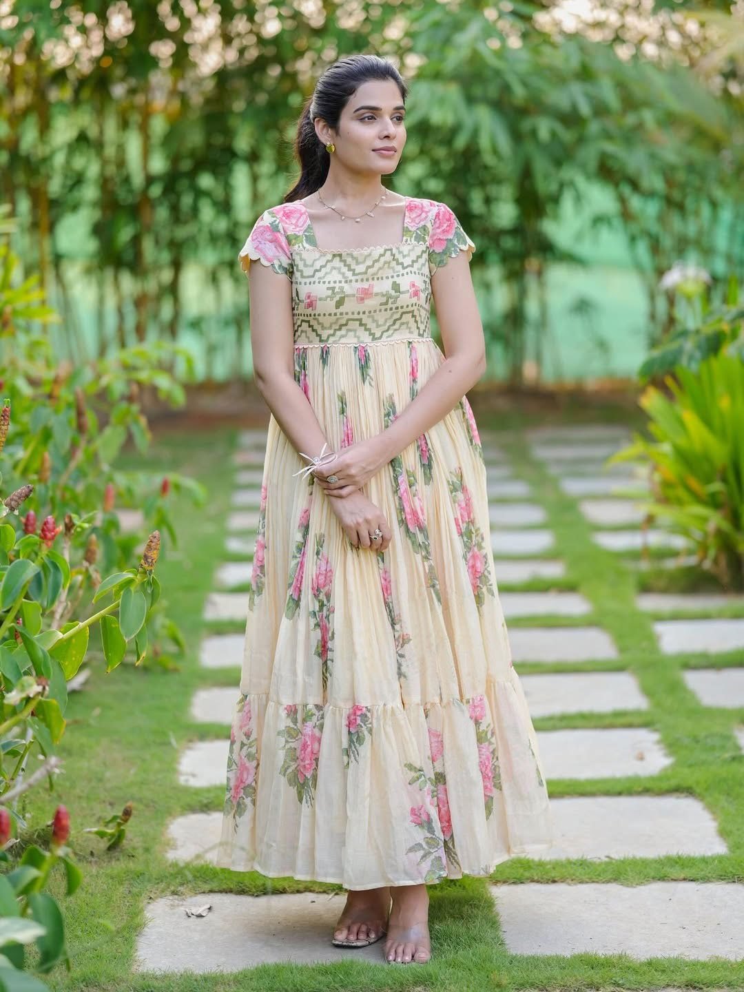 INAYAT-Heavy Fency Long Western Dress