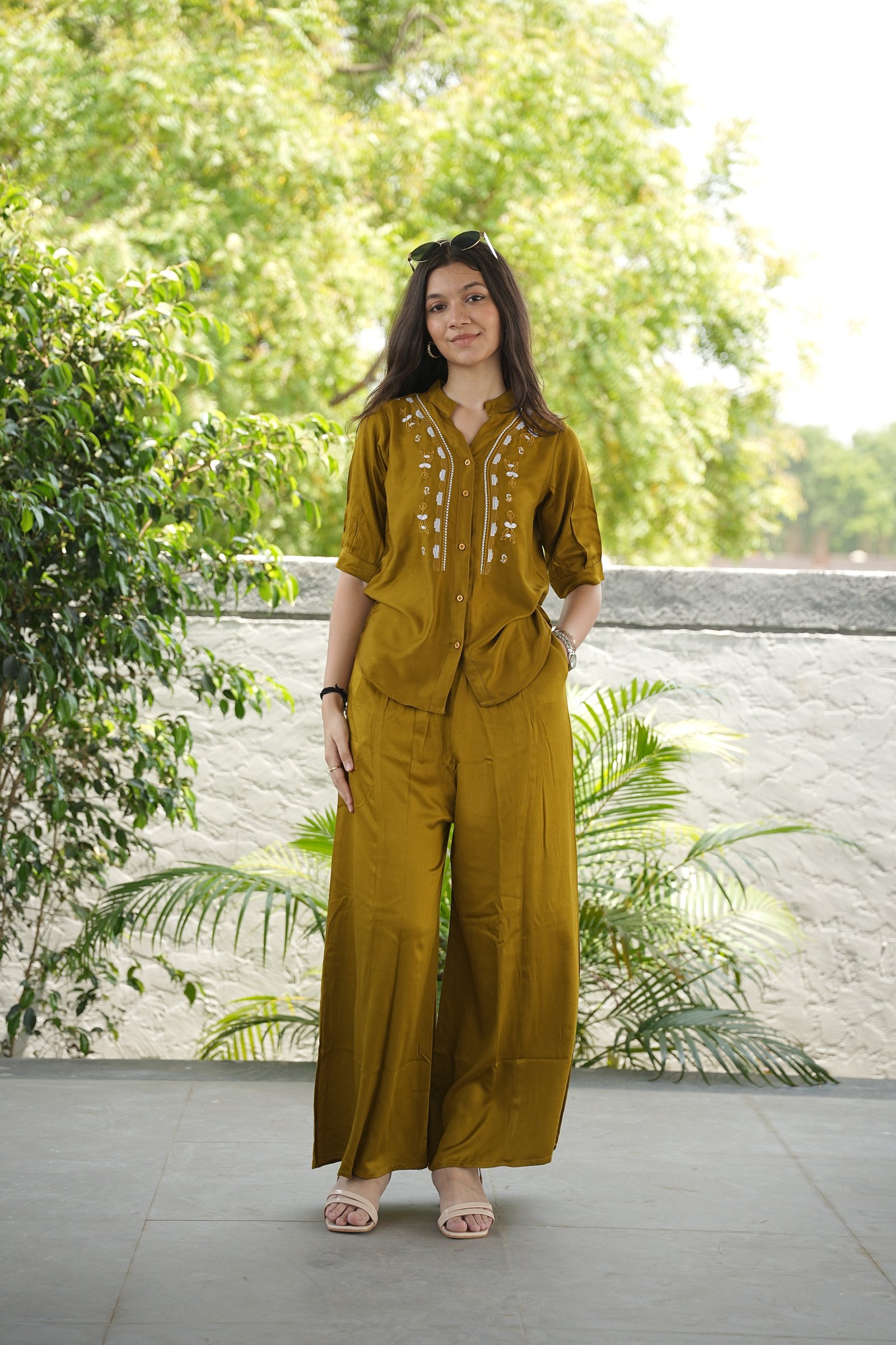 AROOSA -Premium Co-Ord Set Western Fusion Wear